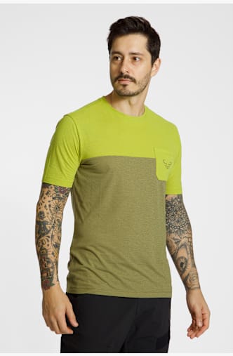Dynafit Transalper Pocket t-shirt hommes Vert