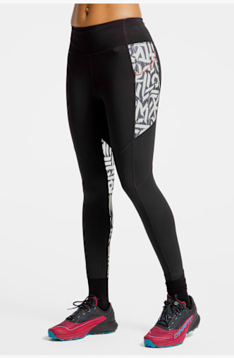 Dynafit Trail Damen 7/8 Tight Schwarz