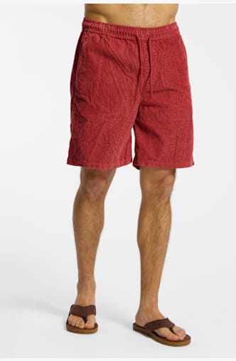 Quiksilver Taxer 18" short uomo Rosso