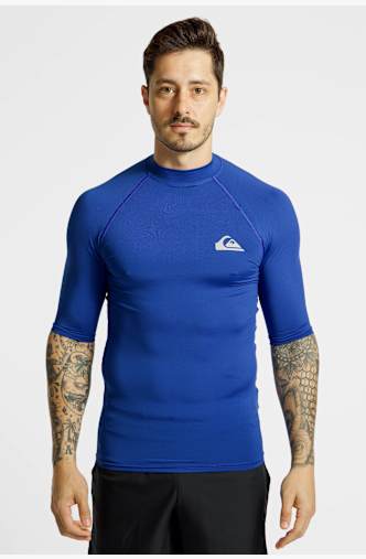Quiksilver Everyday 50+ lycra shirt uomo Blu