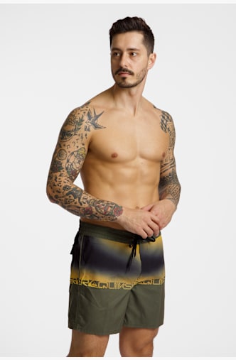 Quiksilver Everyday 16" Herren Badeshort Grün