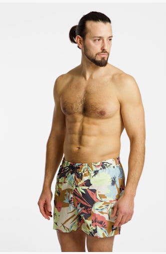Quiksilver Everyday Printed Volley 15" short de bain hommes Beige