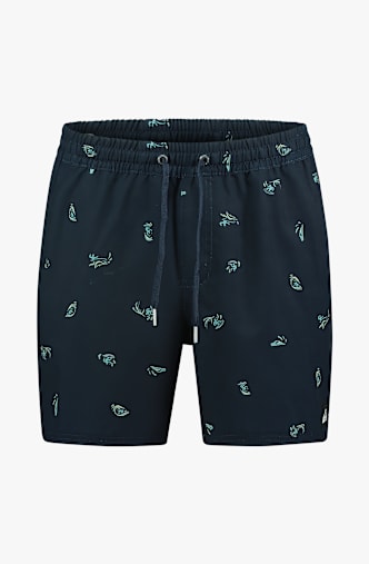 Quiksilver Stretch Printed Volley 16" Herren Badeshort Blau