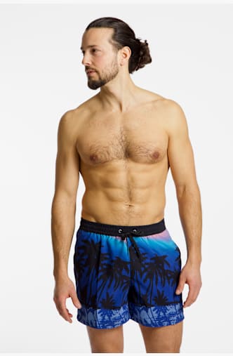 Quiksilver Everyday Printed Volley 15" short de bain hommes Bleu