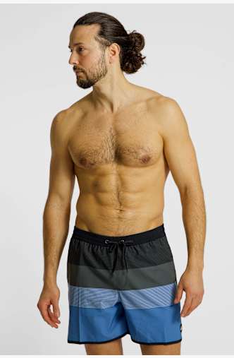 Quiksilver Stretch Scallop Volley 16" costume da bagno uomo Blu