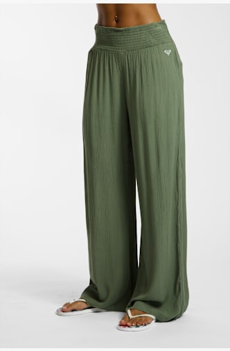 Roxy Along The Sunset pantaloni donna Grigio