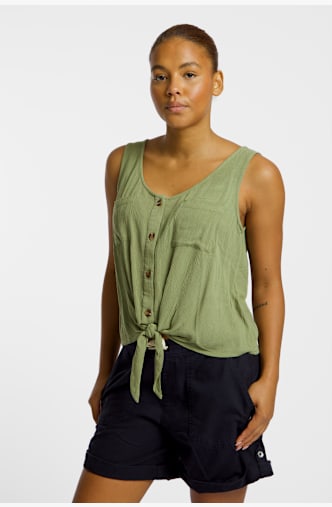Roxy Tropical Hill top femmes Vert