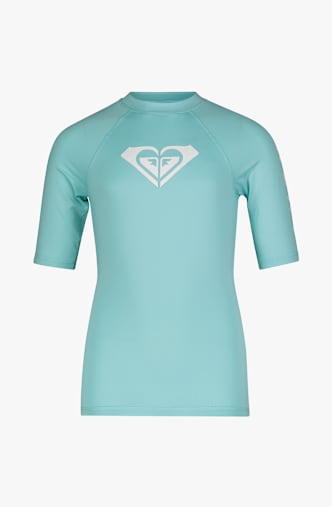 Roxy Whole Hearted 50+ Mädchen Lycra Shirt Blau