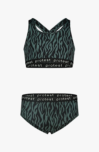 PROTEST PRTMonicas Mädchen Bikini Schwarz