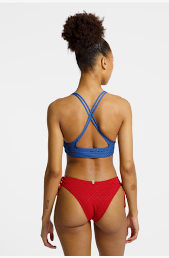 PROTEST MIXSuperas Damen Bikini Top Blau