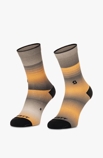 SCOTT Gradient Stripes 36-47 chaussettes de cyclisme Beige