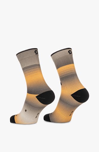 SCOTT Gradient Stripes 36-47 chaussettes de cyclisme Beige