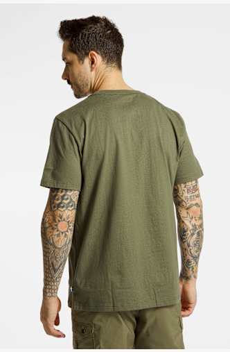 Fjällräven Multicolor Logo t-shirt uomo Verde