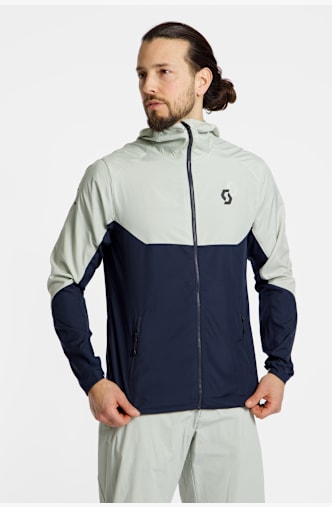 SCOTT Explorair Light Windbreaker Herren Bikejacke Blau