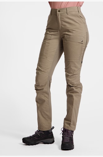 Fjällräven Abisko Hybrid Trail pantalon de randonnée femmes Marron