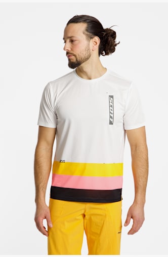 SCOTT Tuned SL maillot de bike hommes Blanc