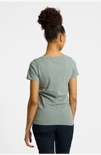 Fjällräven 1960 Logo Damen T-Shirt Grün