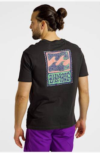 Billabong Stamp Herren T-Shirt Schwarz