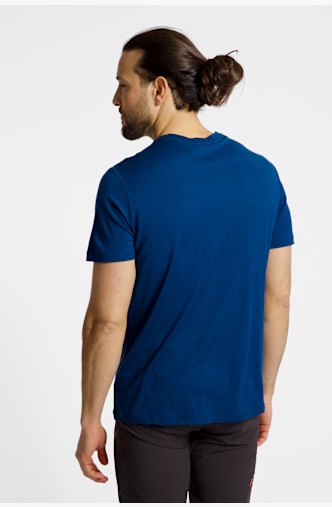 icebreaker Merino 150 Tech Lite Transportage t-shirt hommes Petrol