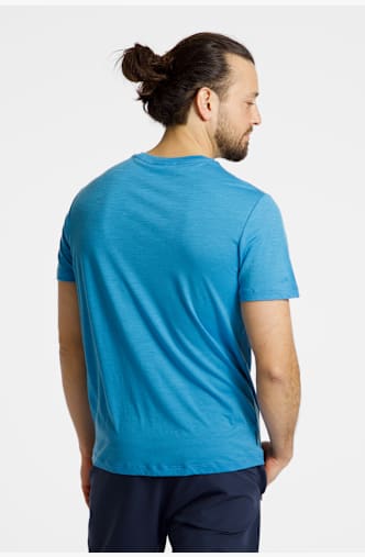 icebreaker Merino 150 Tech Lite Bear Catch Herren T-Shirt Blau