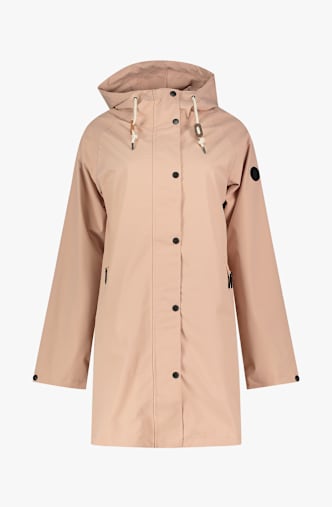 RUKKA Travelcoat cappotto impermeabile donna Pink