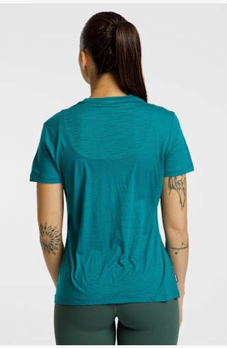 icebreaker Merino 150 Tech Lite Hike Path t-shirt femmes Turquoise