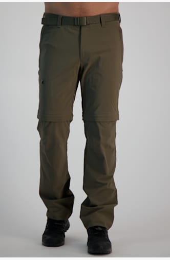 Maier Sports Tajo 2 Zip-Off Kurzgrösse Herren Wanderhose Braun
