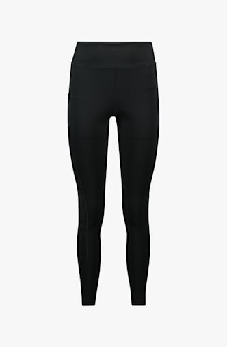 Maier Sports MS FAV Long tight donna Nero