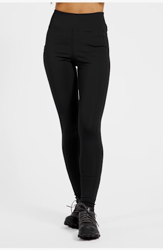 Maier Sports MS FAV Long Damen Tight Schwarz