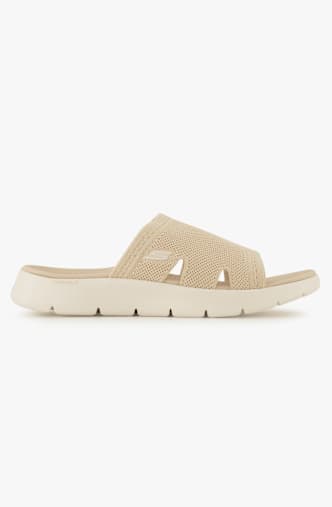 Skechers Go Walk Flex - Isabelle slipper donna Beige