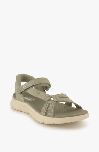 Skechers Slip-ins: Go Walk Flex - Illuminate Damen Sandale Grün