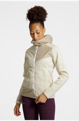 Ortovox Swisswool Piz Duan Damen Midlayer Beige