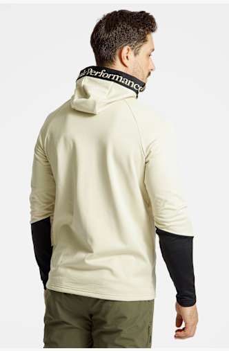 PEAK PERFORMANCE Rider Essentials Zip Hood Herren Midlayer Offwhite