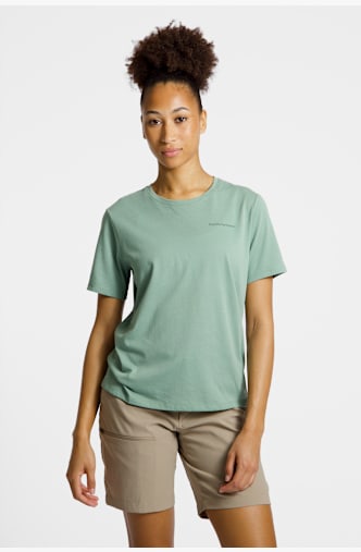 PEAK PERFORMANCE Explore Logo t-shirt femmes Vert