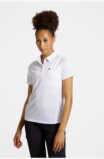 PEAK PERFORMANCE Alta polo donna Bianco