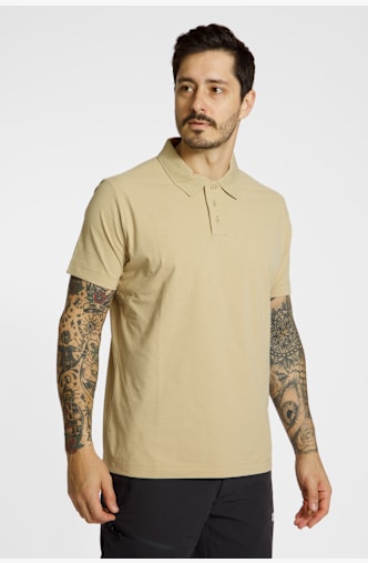 Jack Wolfskin Travel polo hommes Beige