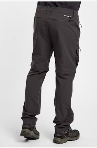 Jack Wolfskin Pico Trail Zip-Off Langgrösse Herren Wanderhose Grau