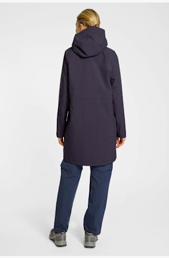Jack Wolfskin Onera 2L cappotto impermeabile donna Blu