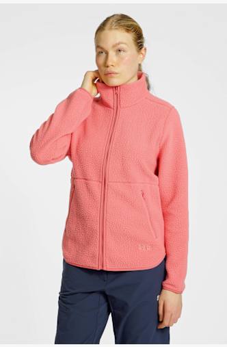 Jack Wolfskin Lite Curl midlayer donna Pink