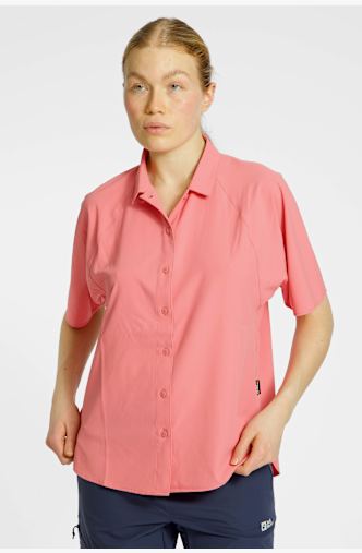 Jack Wolfskin Sierra Quest camicetta da trekking donna Pink