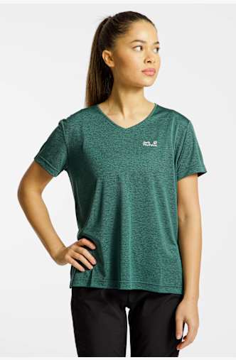 Jack Wolfskin Wildtrail Damen T-Shirt Grün