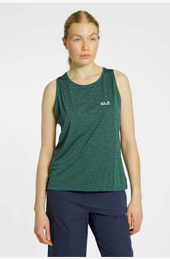 Jack Wolfskin Wildtrail top donna Verde