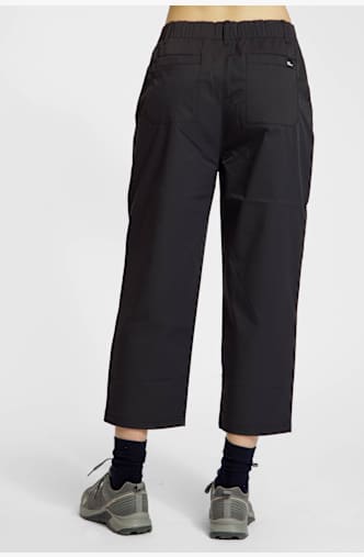 Jack Wolfskin Mahani Damen 7/8 Wanderhose Schwarz