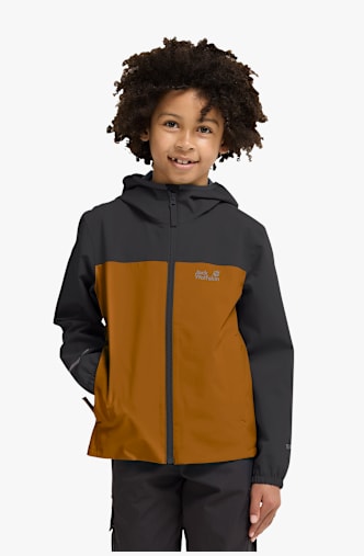 Jack Wolfskin Adventuretribe 2L giacca outdoor bambini Beige