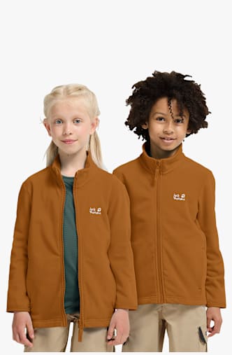 Jack Wolfskin Taunus 100 midlayer bambini Beige