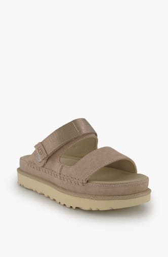 UGG Goldenstar Glide Damen Sandale Beige