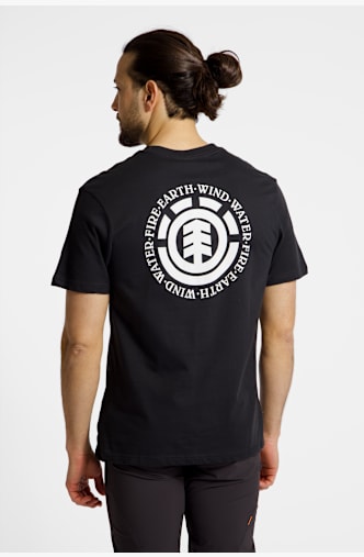 Element Seal Bp Herren T-Shirt Schwarz