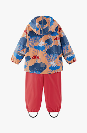 reima Moomin Plask abito antipioggia bimbo Pink