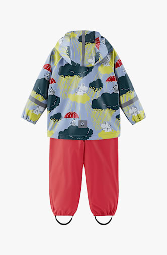 reima Moomin Plask Kleinkind Regenanzug Blau