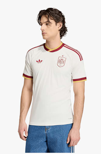 adidas Spanien Away Replica Herren Fussballtrikot WM 2026 Weiss